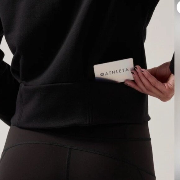Athleta Altitude Polartec Half Zip Sweatshirt NWT Size Large - Picture 3 of 12